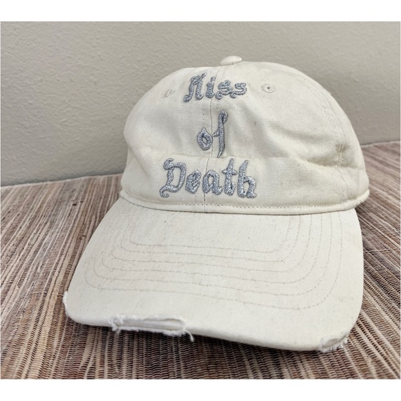 Acne Studios One Size Kiss Of Death Baseball Cap Hat - Picture 3 of 7